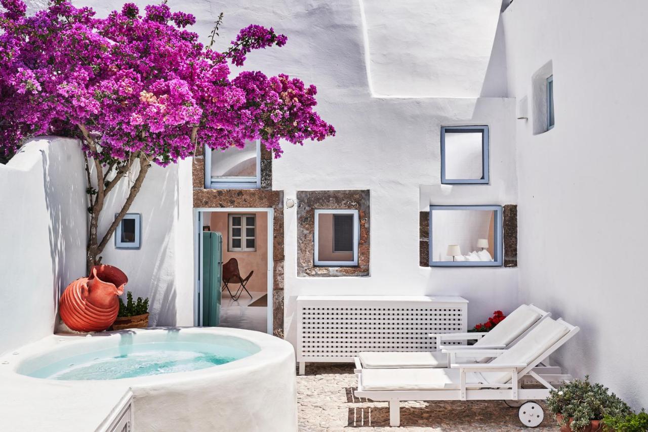 2 Bedroom Charming Villa With Outdoors Jacuzzi Megalochori  Esterno foto